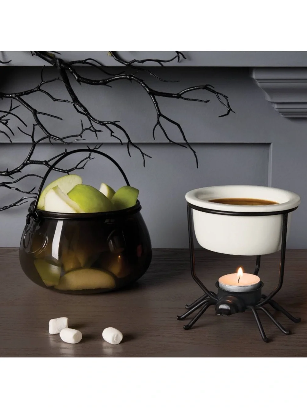 Halloween Spider Tea Light Warming Dish - Hyde and EEK! Boutique